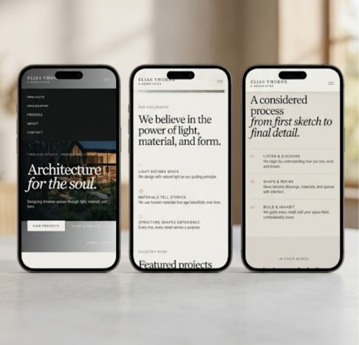 Redesigned experience